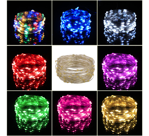 Serie Luz Led De Cadena 10m Usb Decorativa Varios Cambios
