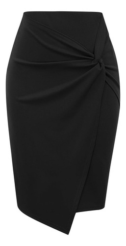 W Falda Elegante De Oficina Para Mujer, Falda Lápiz Trenza