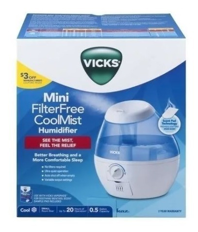 Humidificador Vick Ultrasónico Vul520 Gtia. Oficial