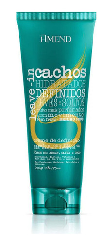 Leave-in Light Ondulados Ou Cachos Abertos Amend 250g C/selo
