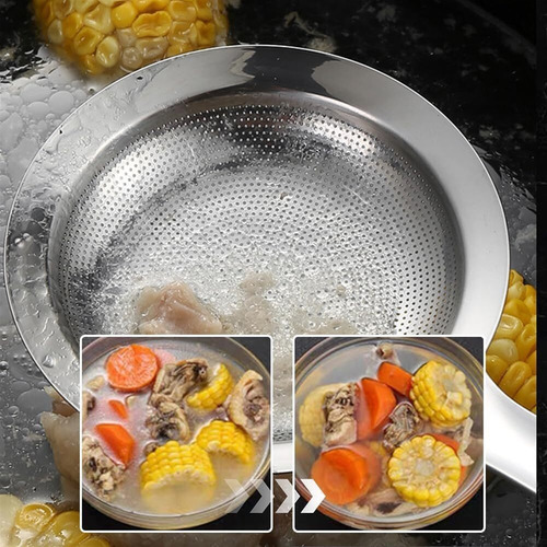 Colador Fina De Acero Inoxidable, 2 Pcs Colador De Cocina