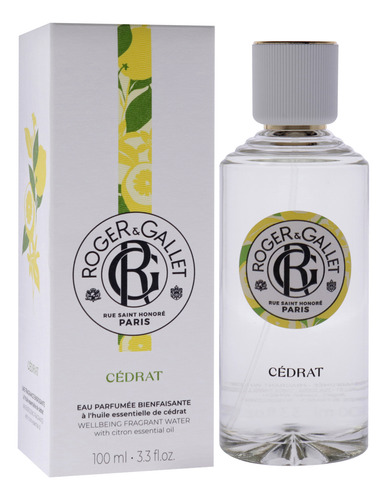 Spray Unisex Fragrant Water Roger & Gallet Citron, 100 Ml