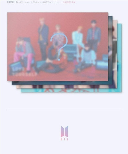 Bts Love Yourself Answer 2cd+photobook+mini Book+photocard
