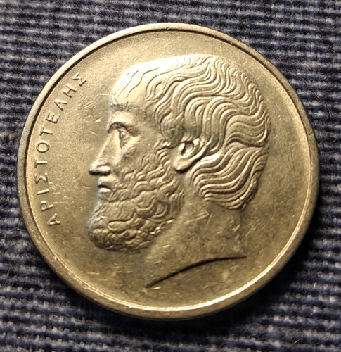 Moneda Extranjera, 5 Dracmas 1980, País Grecia.