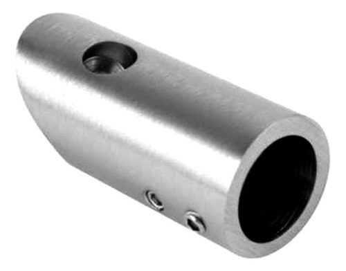Conector Muro-tubo En 45 Grados Con Base (2 Piezas)
