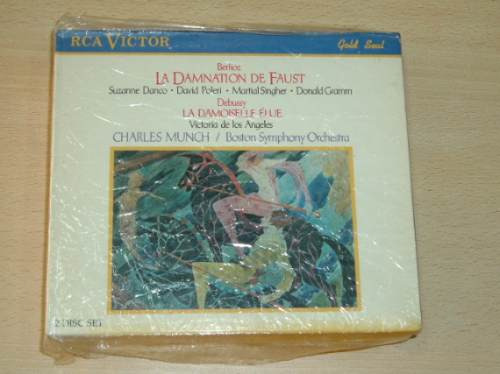 Charles Munch Berlioz Debussy Cd Doble Aleman