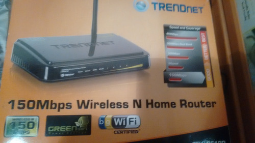 Router Trendnet Wifi Tew-651br 4 Bocas