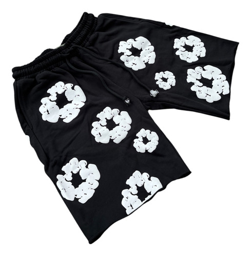 Denim Tears Shorts Cotton Wreath Unisex