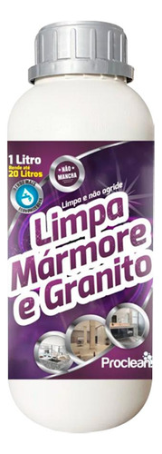 Limpa Marmore Granito Proclean 01lt