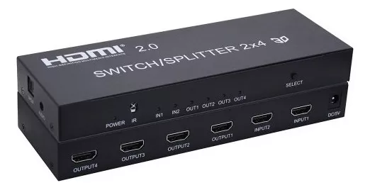 Terceira imagem para pesquisa de splitter hdmi 1x6