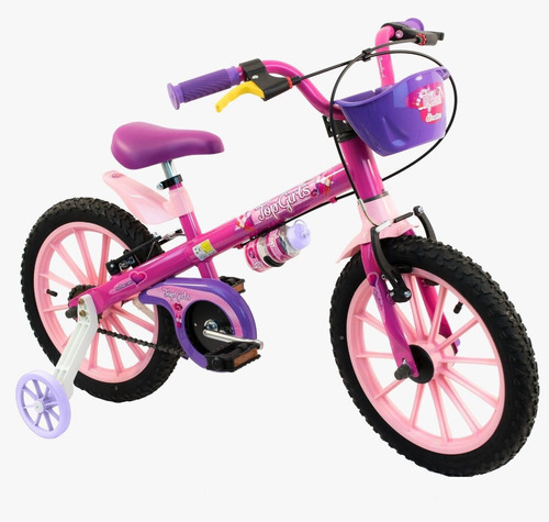 Bicicleta Topgirls Rosado 16