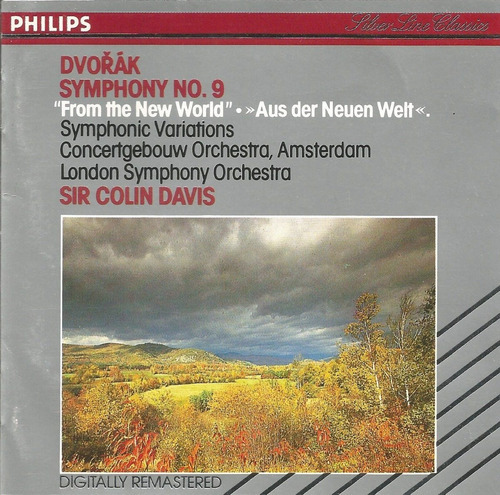 Dvorak* Cd: Symphony N°9 From The New World* 1978*  