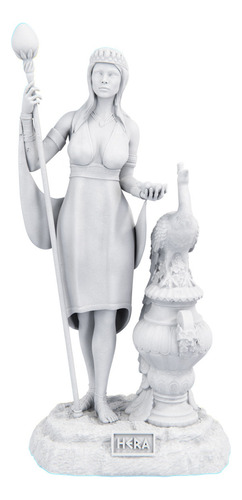 Estátua Hera Deusa Grega - Rainha Dos Deuses - Versão 2 Cor Cor Mármore