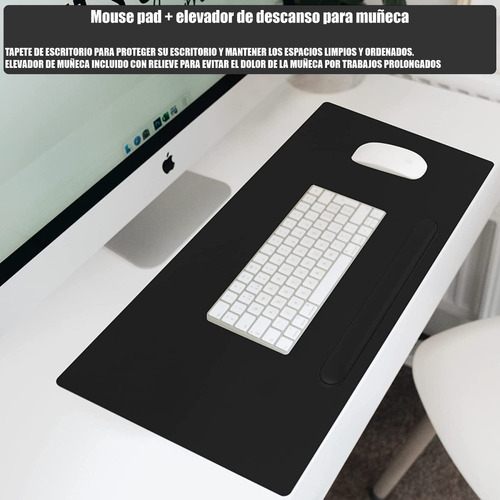 Imagen 2 de 7 de Tapete O Mouse Pad Largo De Color Doble. 80x40cm Exito Corp