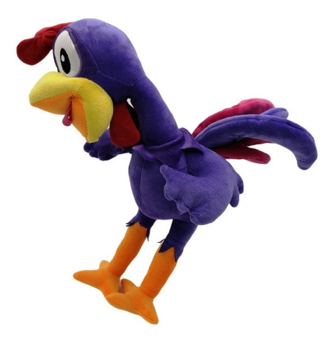 Imagen 3 de 6 de Peluche De Gallo Gallito De Colores Gallo
