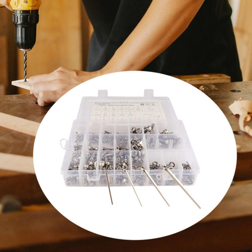Kit De 400 Tornillos Métricos, Tuercas Y Arandelas, Fácil