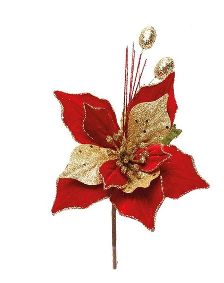 Flor Vermelha De Natal Natural Poinsettia | MercadoLivre 📦