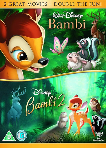 Bambi 1 Y 2  - Películas Dvd 