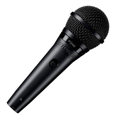 Micrófono Shure PG Alta PGA58-XLR dinámico cardioide negro