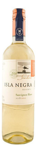 Caja De 6 Vino Blanco Isla Negra Sauvignon Blanc 750 Ml