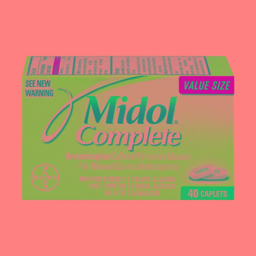 Midol Completa De La Fuerza Máxima De Múltiples Síntomas
