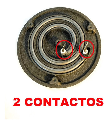 Imagen 3 de 10 de Anafe Electrico Plato Chico 1000 W Repuesto Resistencia