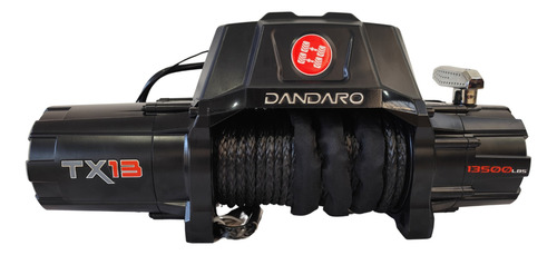 Guincho Elétrico Dandaro Tx-13 S 13500lbs 12v Cabo Sintetico