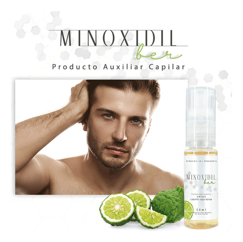 Minoxidil 5% Con Bergamota Espuma12pack + Argan Y Bergamota