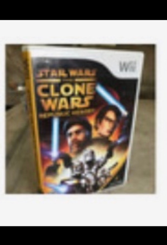 Jogo Star Wars Clone Wars Republic Heroes Wii Original (Usado)