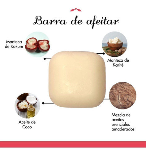 Afeitar 61g Espuma Barra Barba Kokum Madera