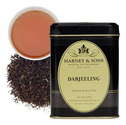 Hojas Sueltas De Té Negro Harney & Sons Darjeeling 4 Oz.