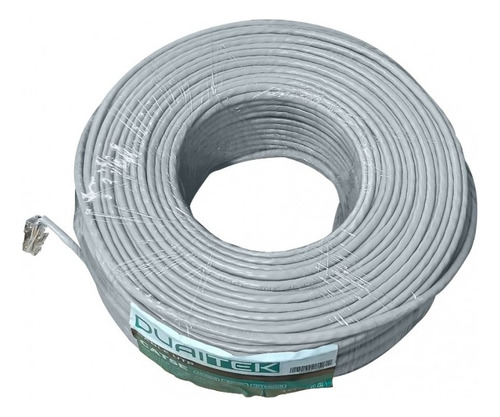 Cable Utp Cat5e Red 4 Cca 100 Metros Bobina Internet