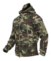 Comprar Chaqueta Softshell Impermeable Camuflaje Woodland