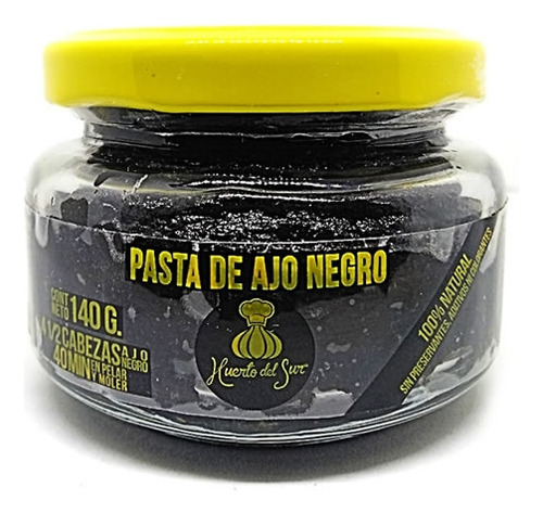 Pasta De Ajo Negro. 140g. Huerto Del Sur