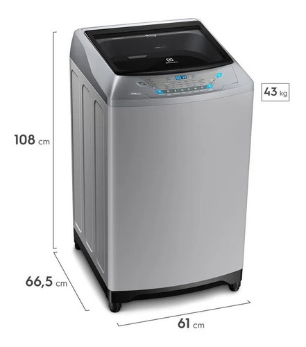 Imagen 3 de 9 de Lavadora Electrolux Premium Care 18.5kg Ewix19f2esg