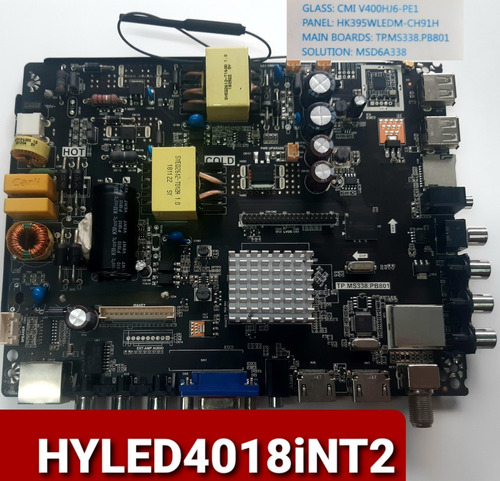 Tarjeta De Video (main) Hyundai Hyled4018int2 