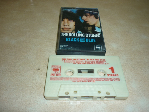 Rolling Stones Black And Blue Cassette Excelente