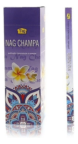 Incenso Indiano Taj Nag Champa - 25 Caixas Com 8 Varetas