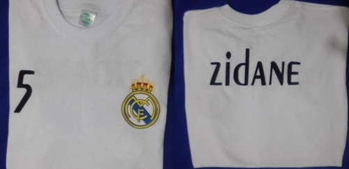 Camisetas Bordadas Del Real Madrid De Tu Jugador Favorito
