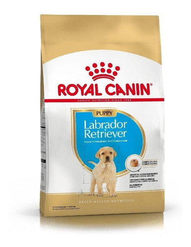 Alimento Royal Canin Breed Health Nutrition Labrador Retriever para perro cachorro todos los tamaños sabor mix en bolsa de 12kg