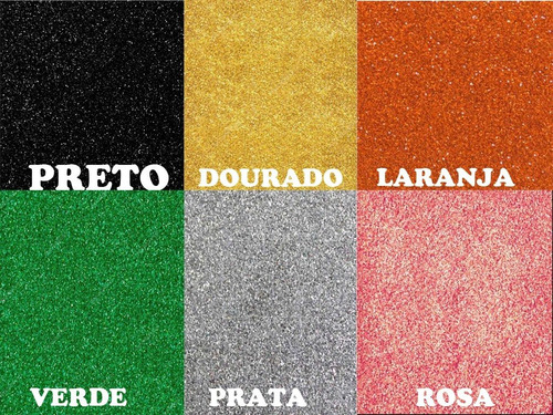 Glitter Para Tinta De Parede, 500g De Glitter Escolha A Cor. Cor Vermelho