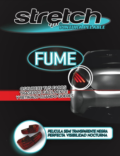 Stretch | Negro Fumé Opticas Translucido | Linea Lacas