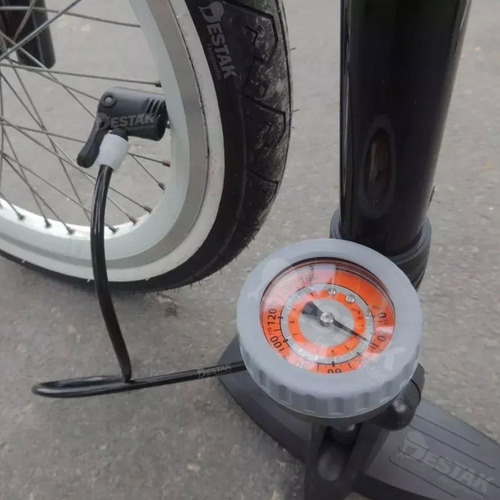 Bomba De Ar Manual Pneus Carro Moto Bicicleta 160psi Starfer