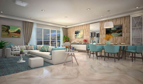 Imagem 2 de 15 de Apartamento, 3 Dorms Com 117.95 M² - Guilhermina - Praia Grande - Ref.: Scp104 - Scp104