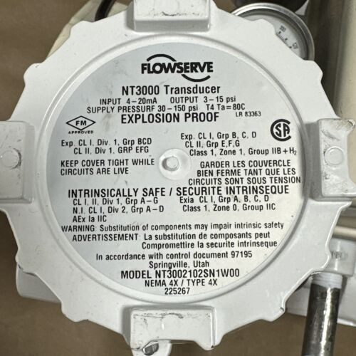 New No Box Flowserve Valtek Linear Actuated Sub Assembly Ddh
