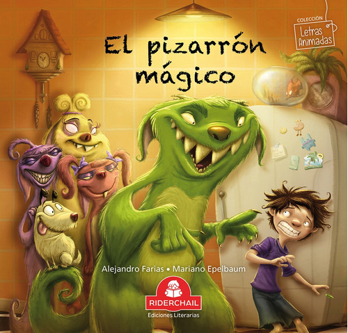 El Pizarron Magico - Letras Animadas, De No Aplica. Editori