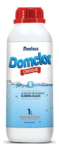 Algicida De Choque 1l - Elimina Algas Domclor