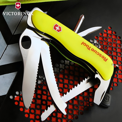 Navaja Con Funda 0.8623.mwn Multiherramienta Victorinox® Amarillo