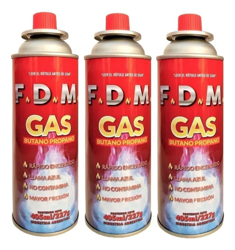 Repuesto Gas Butano F.d.m. 405ml X1