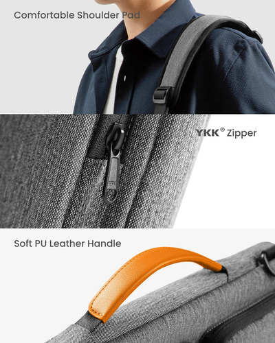 Bandolera Para Portátil Tomtoc 360 Con Protección Para Macbo